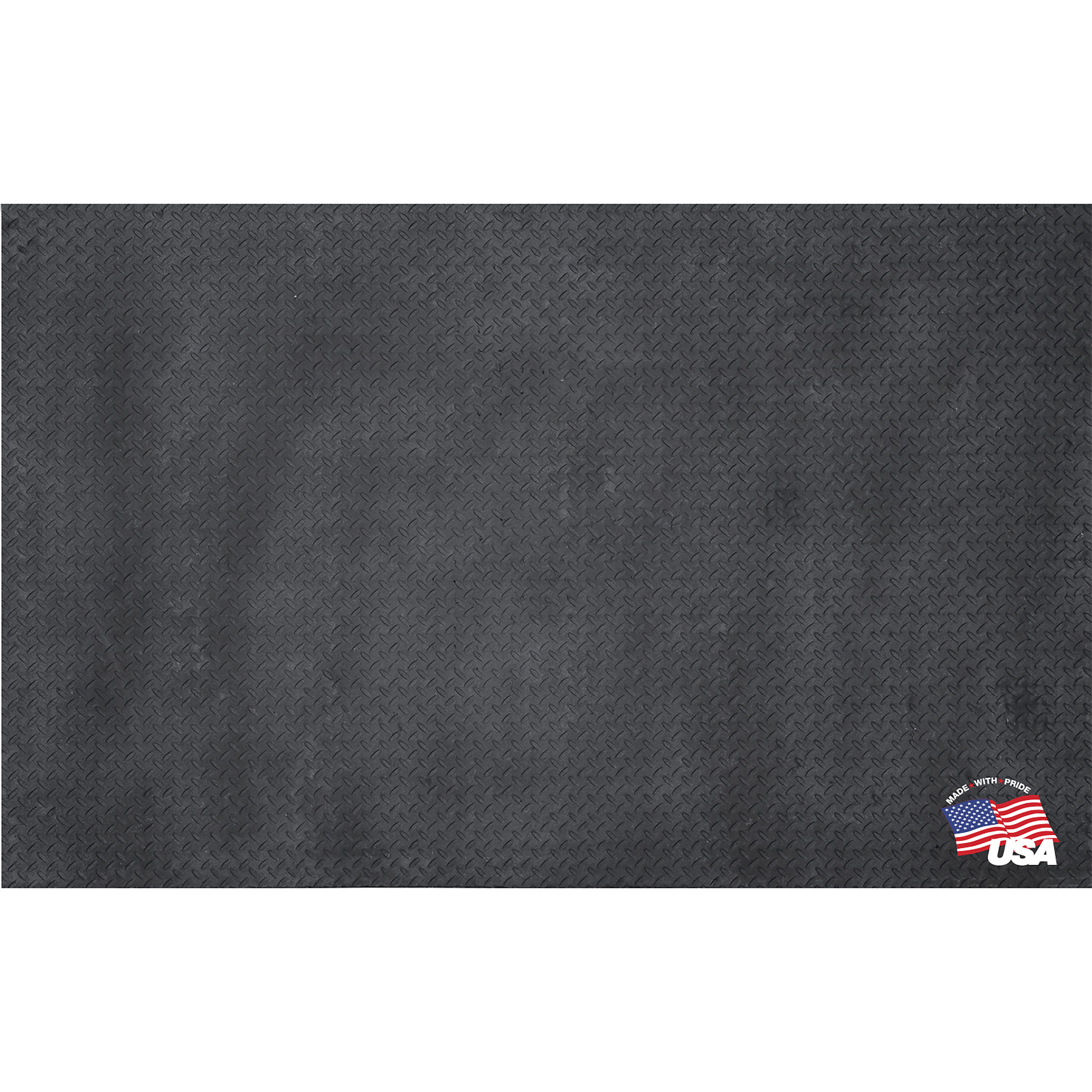 Boomerang Rubber, 4ft. X 6ft. X 3/4in. Rubber Horse Stable Stall Mat, Model# CM4X6X.75